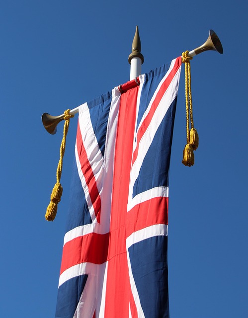 union jack british flag flag united kingdom coronation queen windsor wedding red white blue cross border