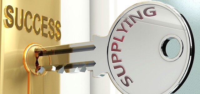 supply chain supplying success achieve win life victory trait word analogy symbol idea 3d 3d illustration