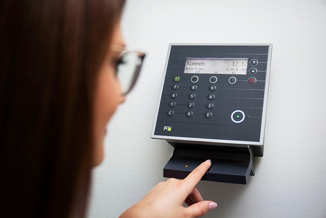 work terminal device fingerprint biometrics time recording clocking time clock timestamp working time fingerprint fingerprint bi