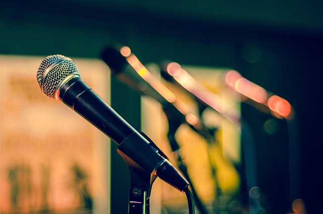 mic microphone sound check sing perform studio music sound audio speech voice entertainment equipment media electronic public