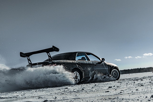 drift speed nature transport car wallpapers snow spoiler car