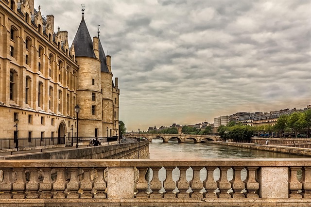 paris the banks of the seine architecture concierge nature bridge sky