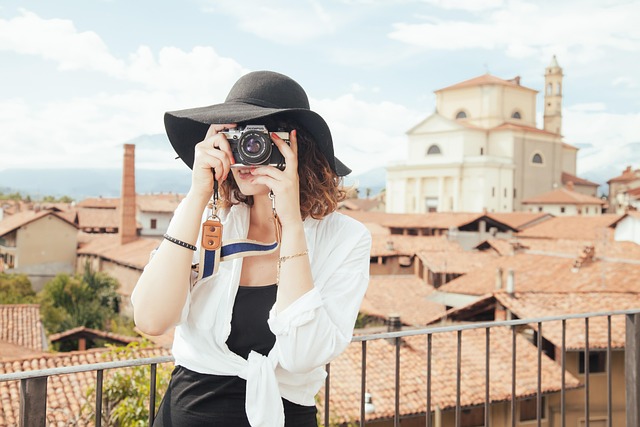 photographer tourist snapshot taking photos taking pictures camera photo photography travel photograph people girl woman shot