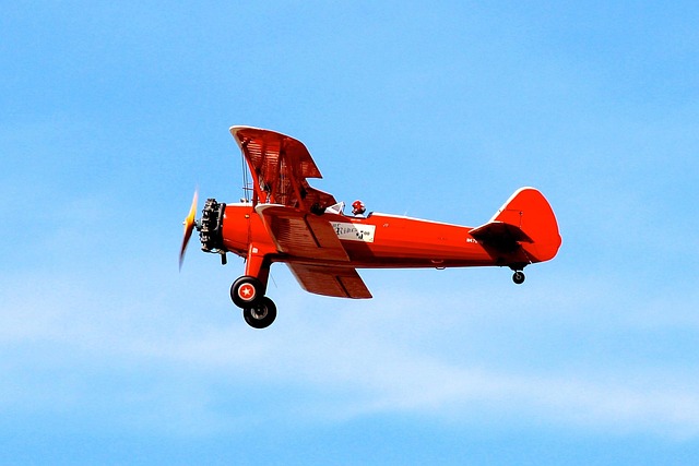 biplane airplane plane oldtimer planes propeller fly red aviation pilot blue plane blue airplane biplane biplane biplane airp