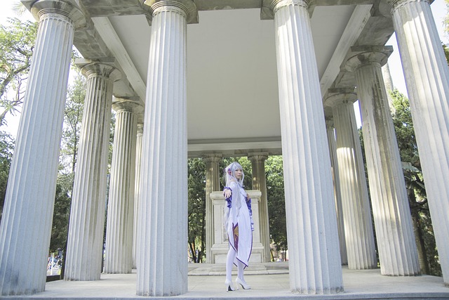 column architecture classic tower bedrock cosplay
