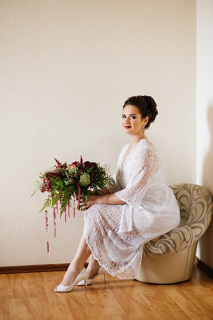 woman wedding morning bouquet bride fees