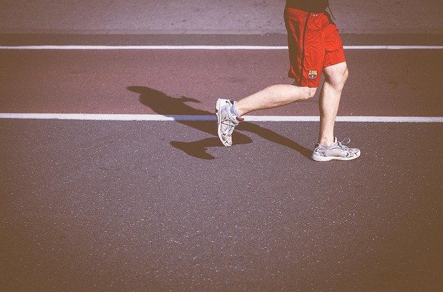 action adult athlete athletes concrete floor exercise field fun game health jogging man motion paint people person player r