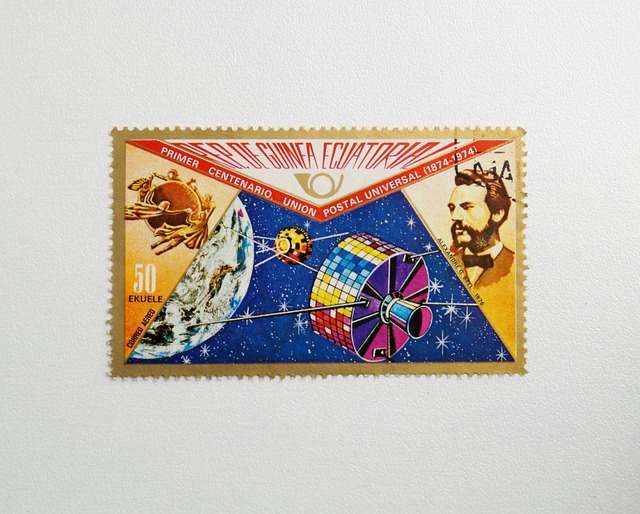 stamp post office letter collect to ship guinea stick on motives philately postage fees postmark clear postage stamps porto s