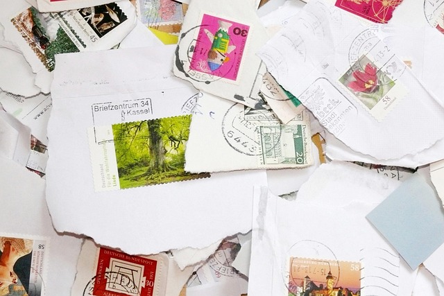 stamps philately post office collect stick on sticker motives porto token postage letter fees to ship clear postage stamps po