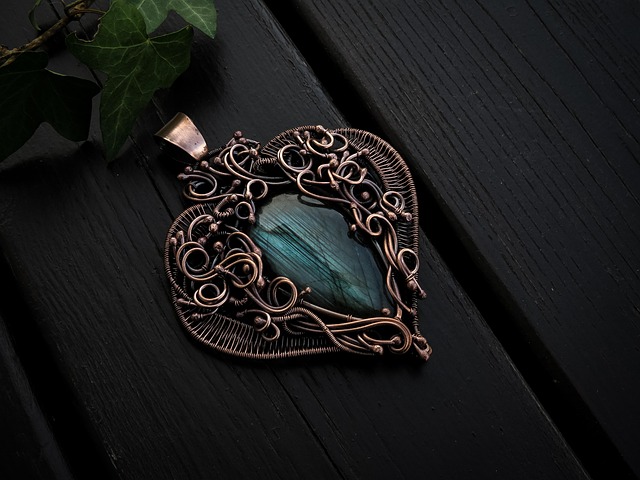 pendant jewelry handicraft labradorite stone unique copper jewelry copper pendant pendant pendant pendant pendant unique coppe