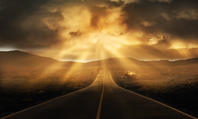 road cool backgrounds wallpaper hd sunbeams full hd wallpaper sunrise desktop backgrounds highway nature background hd wallpaper l