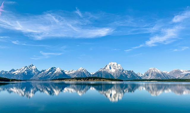 wyoming grand teton teton landscape mountains nature outdoors scenic mountain autumn country wilderness scenery travel mirror