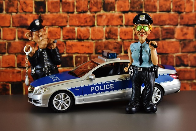 police police officers police check mercedes benz figure fun model car cop policewoman police car patrol car funny automobile v