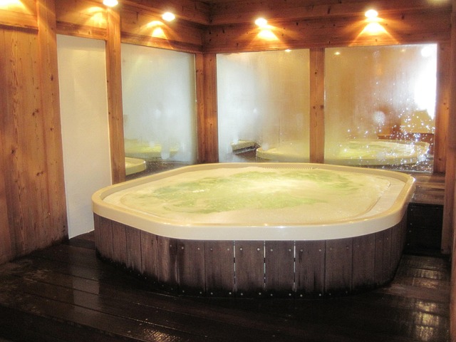 bath bathtub bubble indoor interior jacuzzi light luxury massage pool relax relaxation spa therapy tub wash water whirlpool