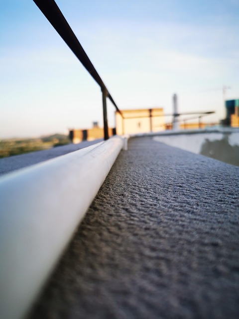 railing distance extend house blue sky