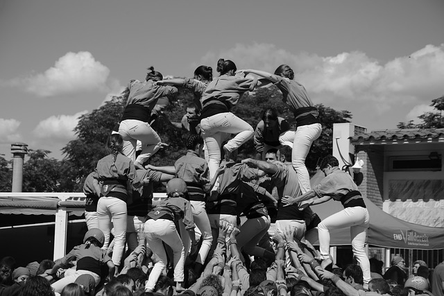 castellers sport team union play inspiration escalation people castellers team team team team team