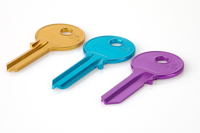 key multicoloured matching number security raw key key key key key