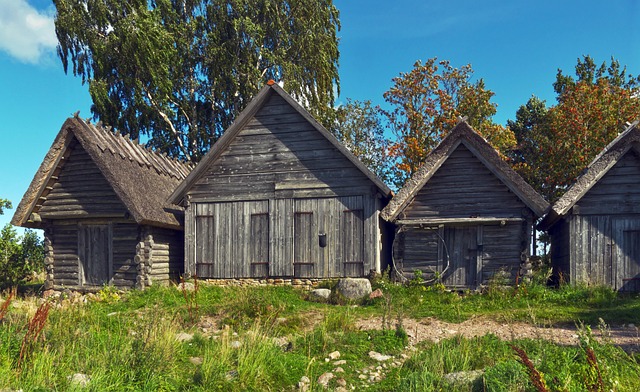 fishing village fisherman s hut historical nostalgia open air museum käsmu estonia baltic monument worth seeing hut käsmu käsmu