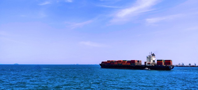 container vessel ship nature export logistics freight vessel shipping transportation port boat industry maritime loading impor