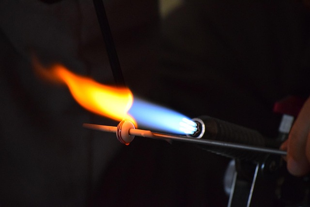 glass processing fire ring glass processing lombardy craftsmanship