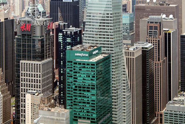 new york skyline cityscape skyscrapers usa nyc h m salesforce salesforce salesforce salesforce salesforce salesforce