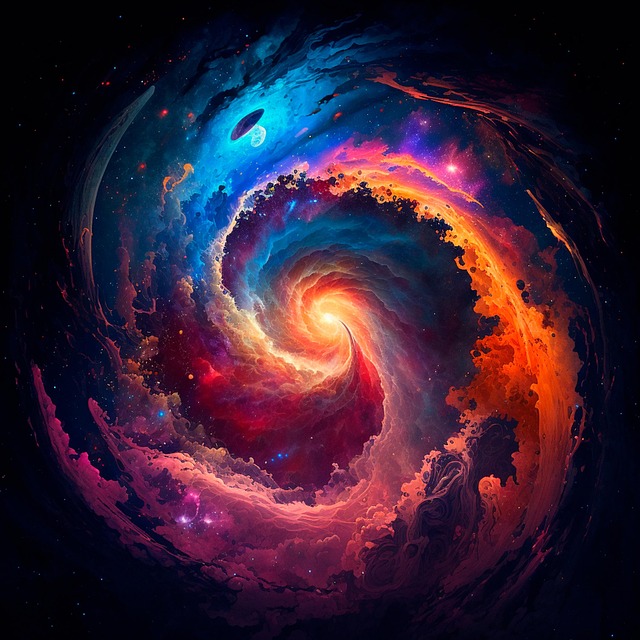 colorful universe space stars painting art watercolor drawing galaxy ai generated midjourney galaxy midjourney midjourney midj