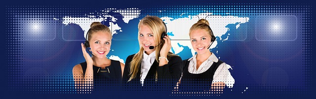 call center headset woman service consulting information conversation continents global international headphones phone help cal