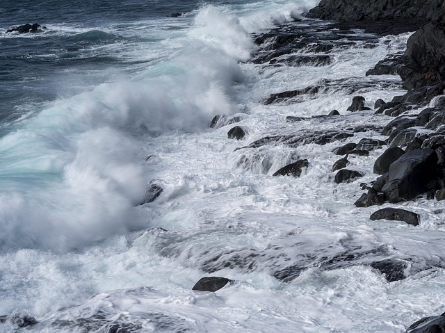 ocean waves water nature beach blue landscape coast rock price cliff day off vacation travel