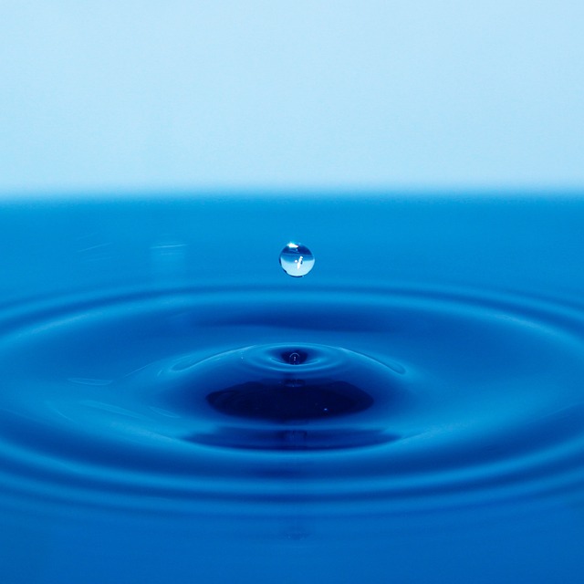 timing water nature droplet blue time