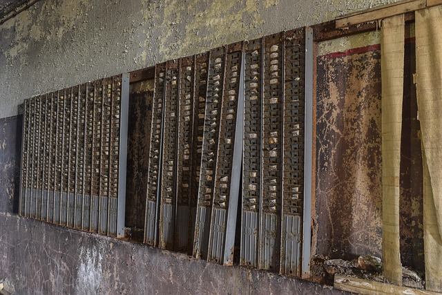 lost places building office grim disintegration past transience expired dilapidated shabby ailing decay mood the atmosphere ol