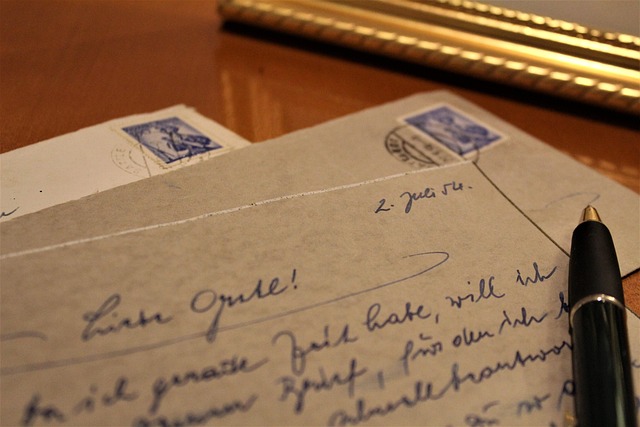 letter old antique handwriting writing post office at that time paper stationery fountain pen envelope text still life labeled