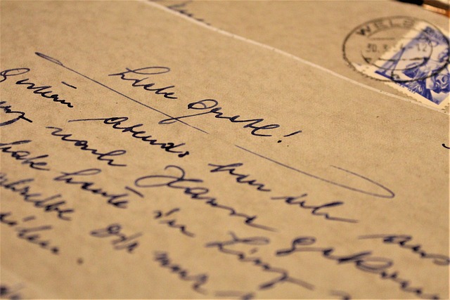 letter old antique handwriting writing post office at that time paper stationery envelope text still life labeled old paper wr