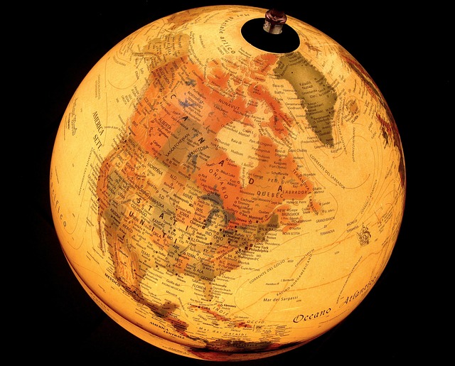 globe world geography continents planet earth