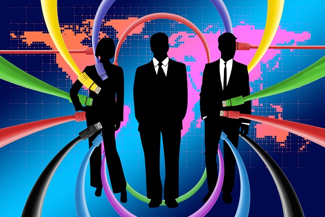 system web news people characters network connection connected with each other together agreement action allies work asia eff